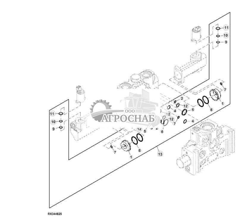 Seal Kit, Selective Contol Valve 